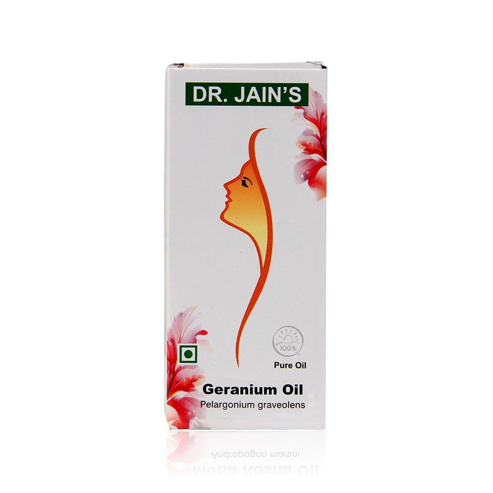 Geranium oil 10 ml upto 10% off dr jain forest herbals